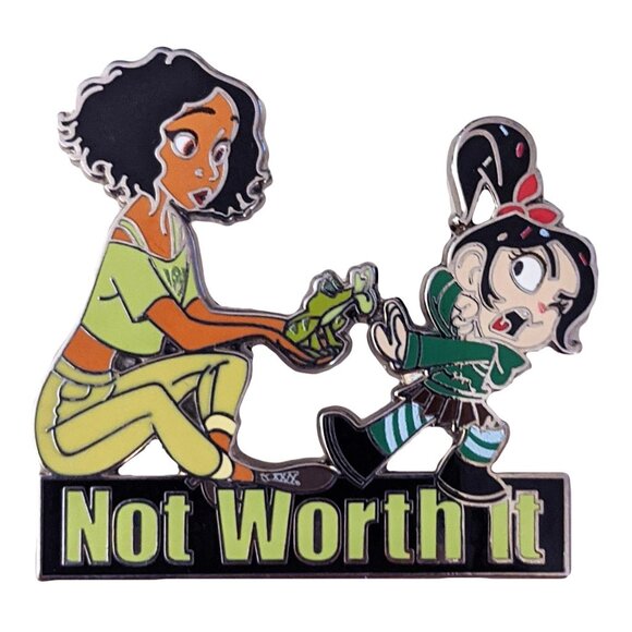 Wreck It Ralph Breaks the Internet Disney Pin: Tiana and Vanellope